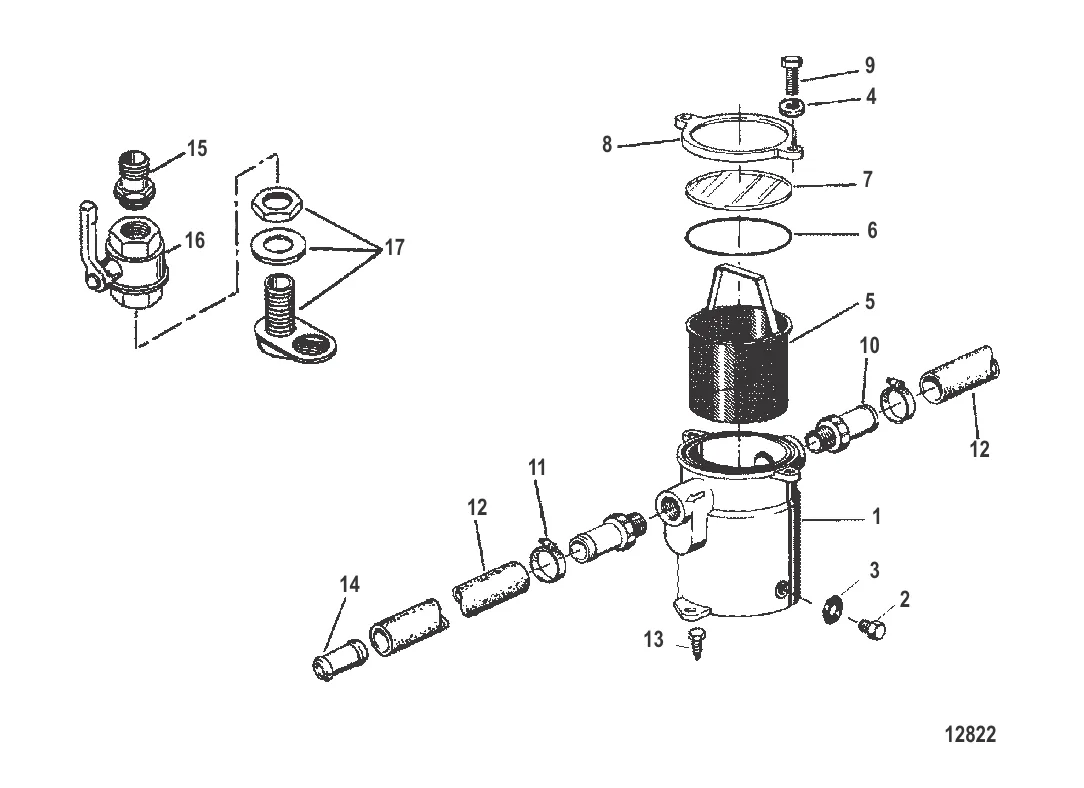 Фильтр забортной воды