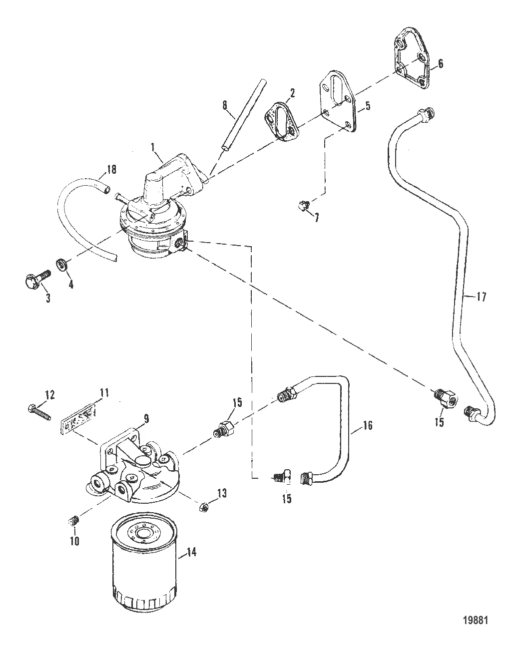 FUEL PUMP AND FUEL FILTER
