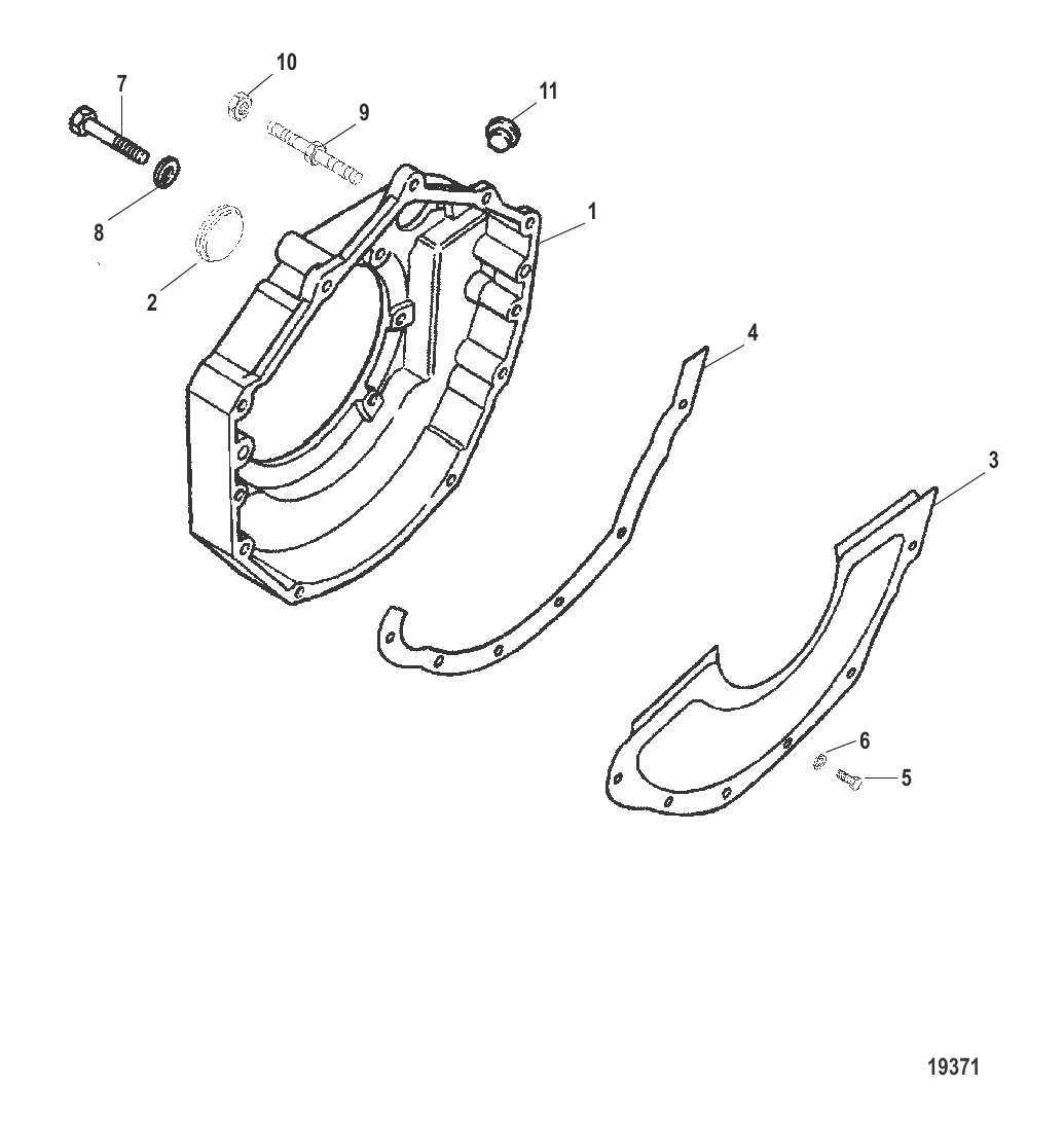 Корпус маховика