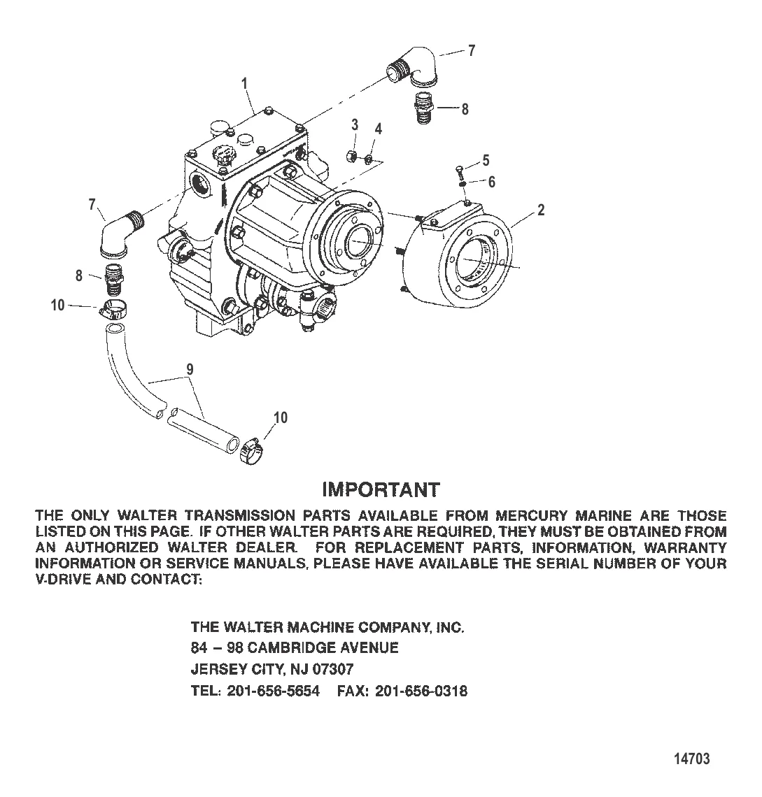 ТРАНСМИССИЯ (V-ПРИВОД WALTER)