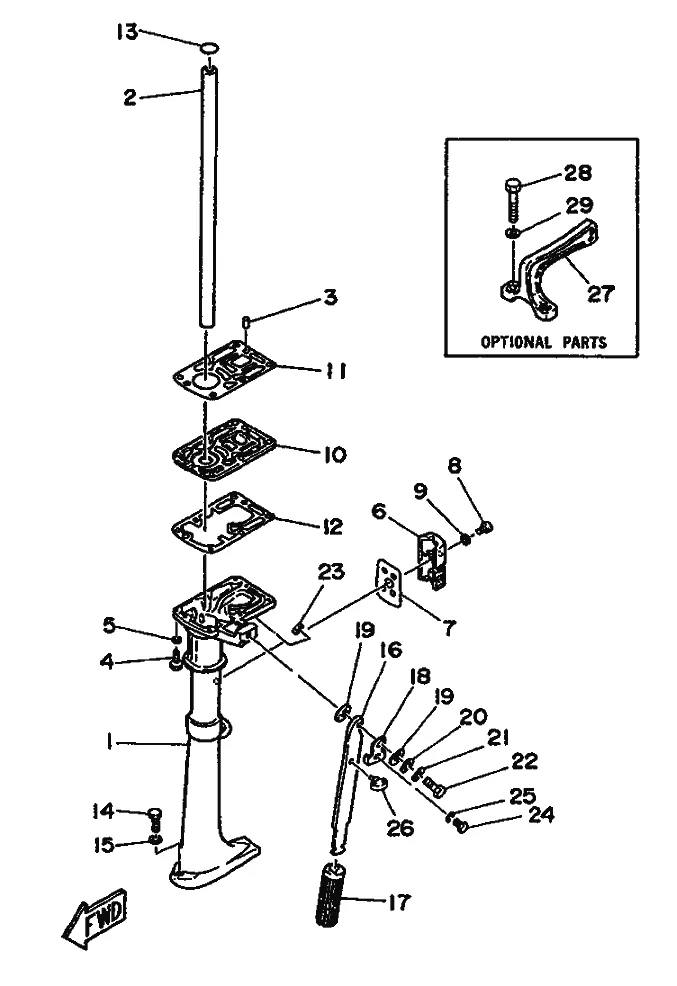 Верхний корпус