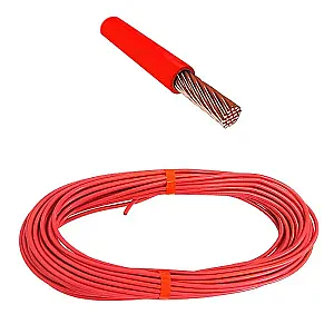 Провод 4 мм красный (упак 20 м) ПГВА-4-Кр