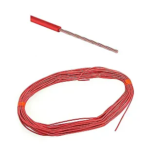 Провод 0.75 мм красный ПГВА-0.75-Кр