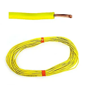 Провод 1.5 мм желтый (упак 20 м) ПГВА-1.5-Ж