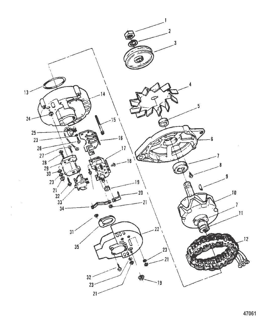 ГЕНЕРАТОР (PRESTOLITE) №8EM2003KA