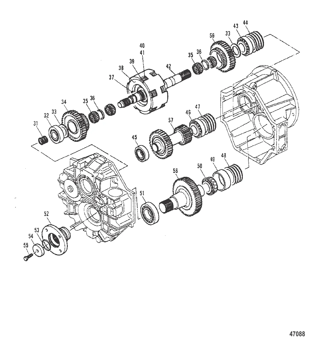 ТРАНСМИССИЯ (СЕРИЯ 800, ПРЯМОЙ ПРИВОД)