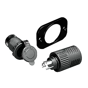 Комплект розетки трехпроводной универсальной 12VCP