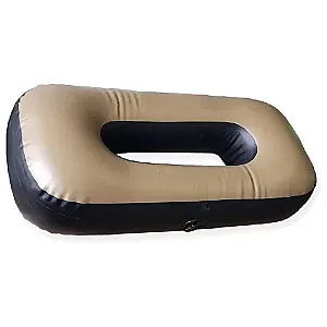 Сиденье надувное "овал" №3 85х43х20 см (Олива) Seat_tor_3