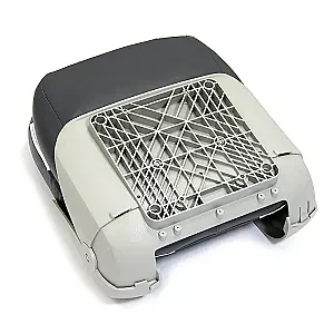 Сиденье мягкое складное Cruistyle III High Back Boat Seat, бело-серое 75131WC