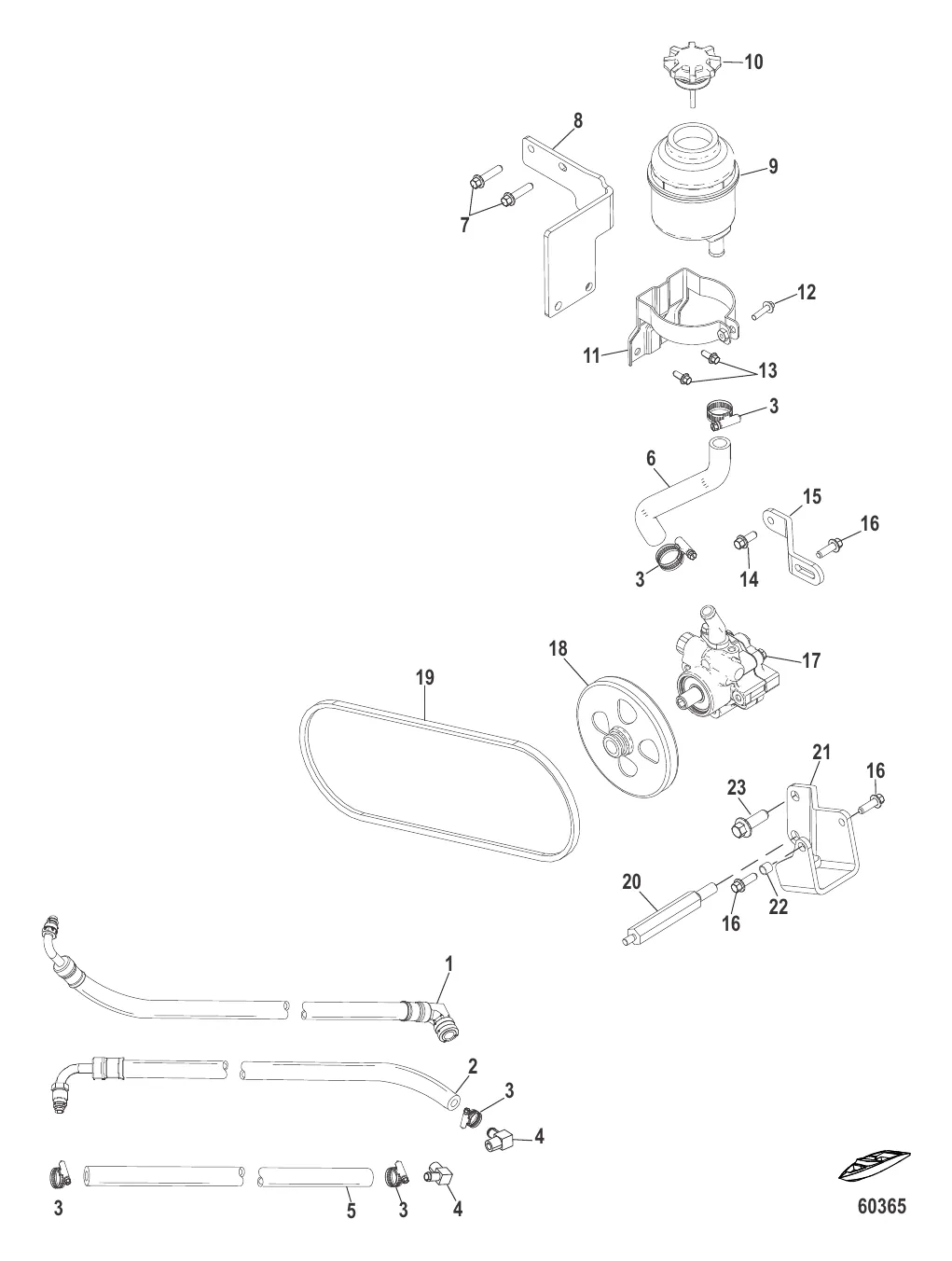 Рулевой механизм с усилителем