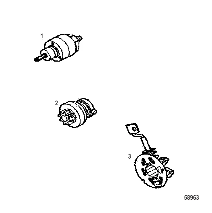 Стартер (8M0112313) Компоненты