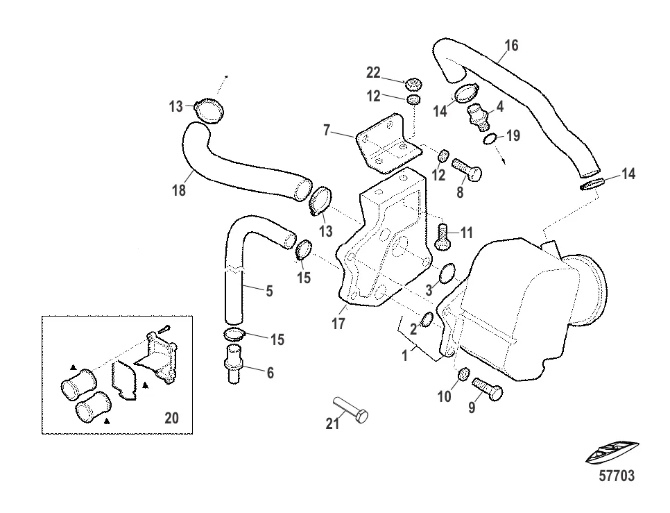 Сапун в сборе – шланги