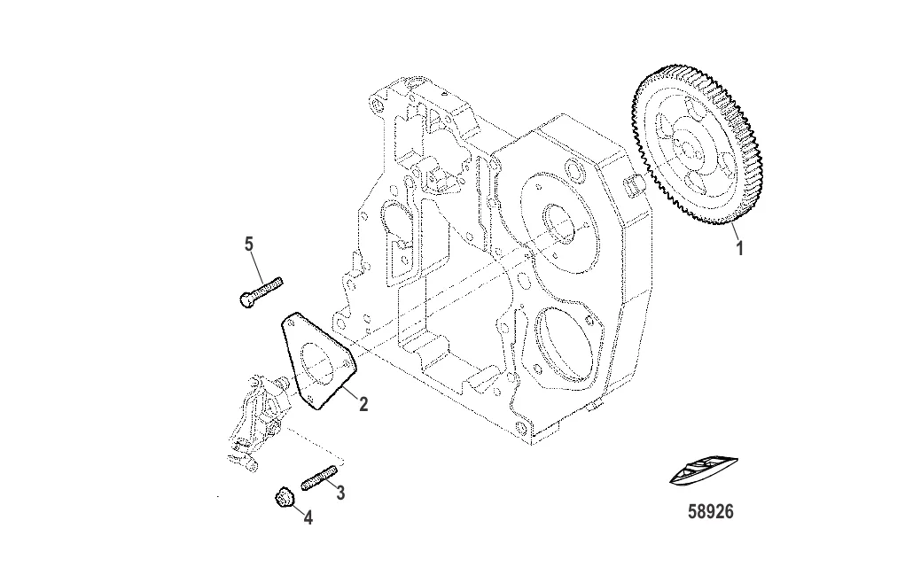 Инжекторный насос – ведущая шестерня