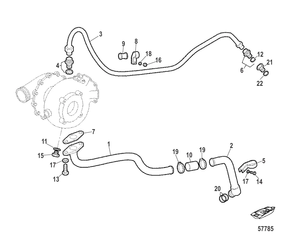 Масляная система – турбонагнетатель
