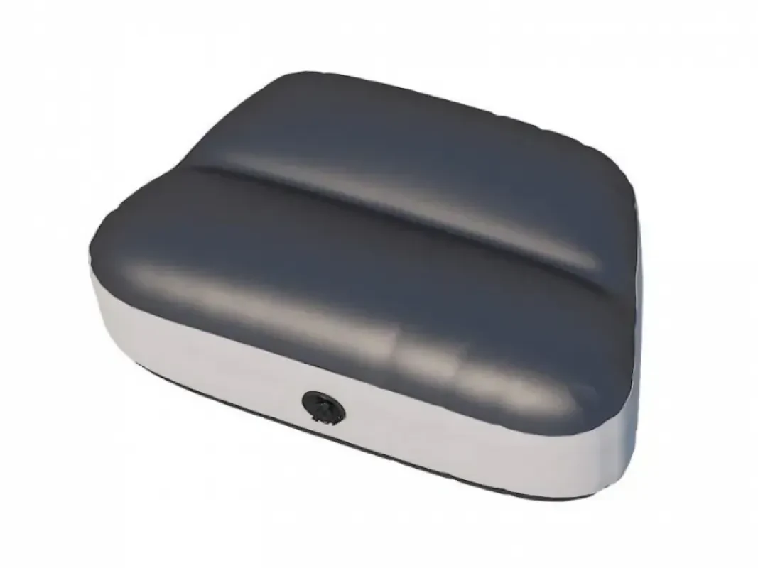 Надувное сиденье в нос лодки (72х48х29 см), Black