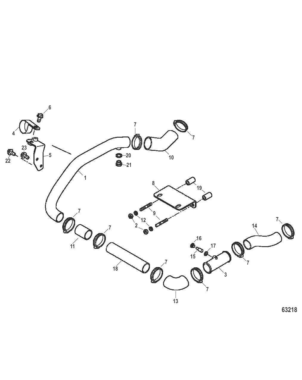 Линии забортной воды
