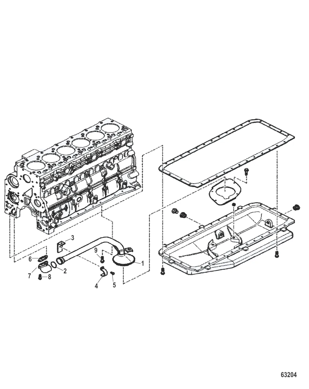 Маслосборник и маслоприемник