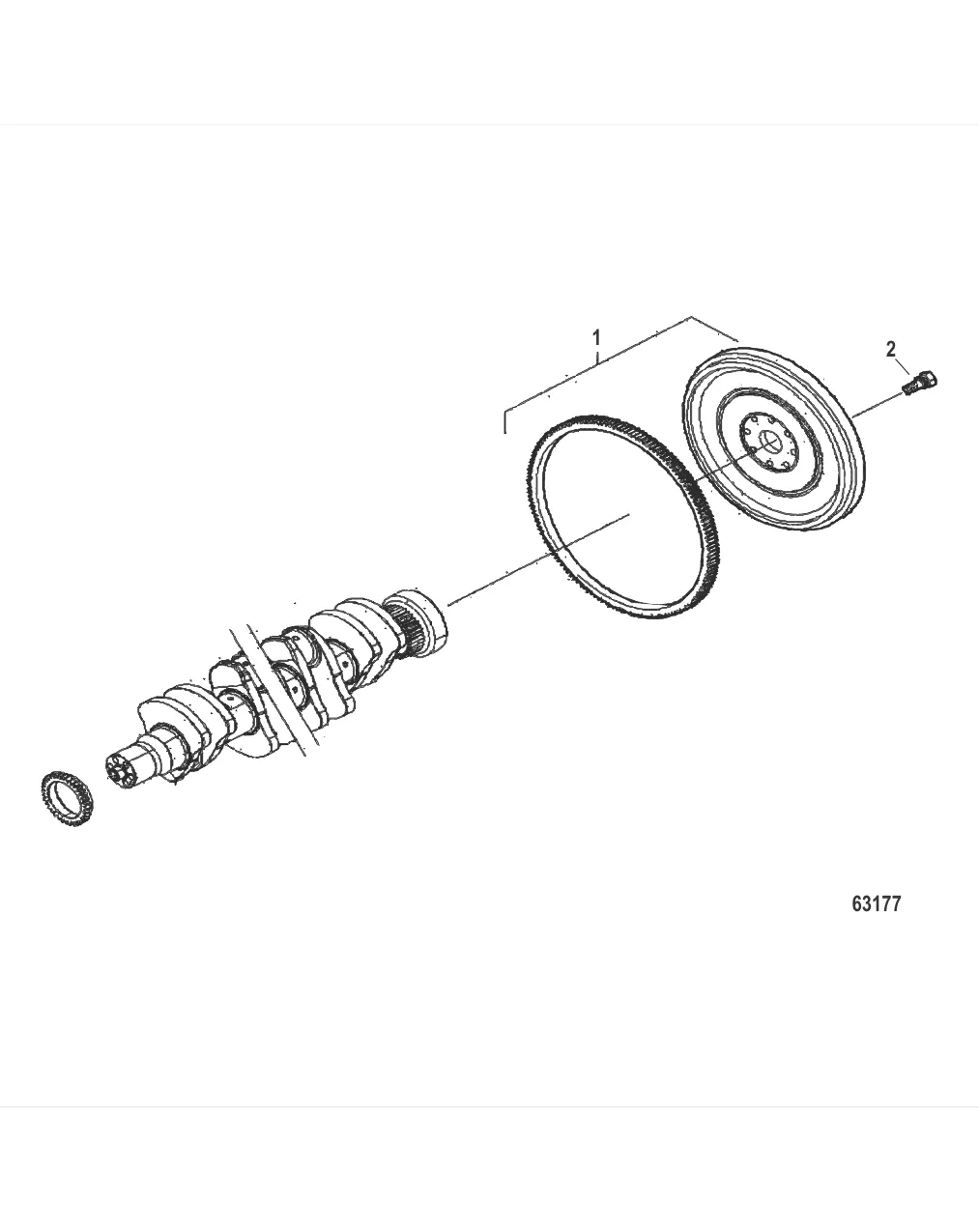 Маховик в сборе
