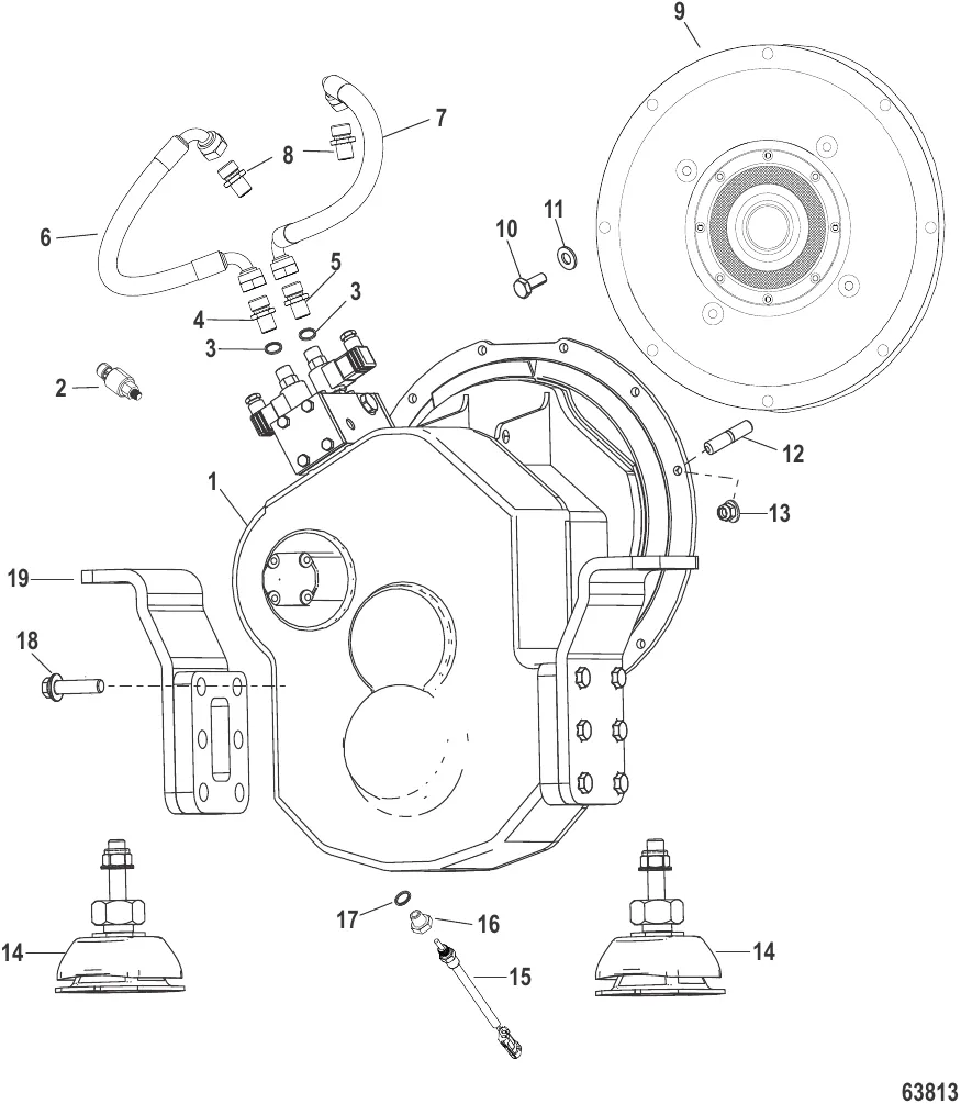 Трансмиссия в сборе – ZF 280IV