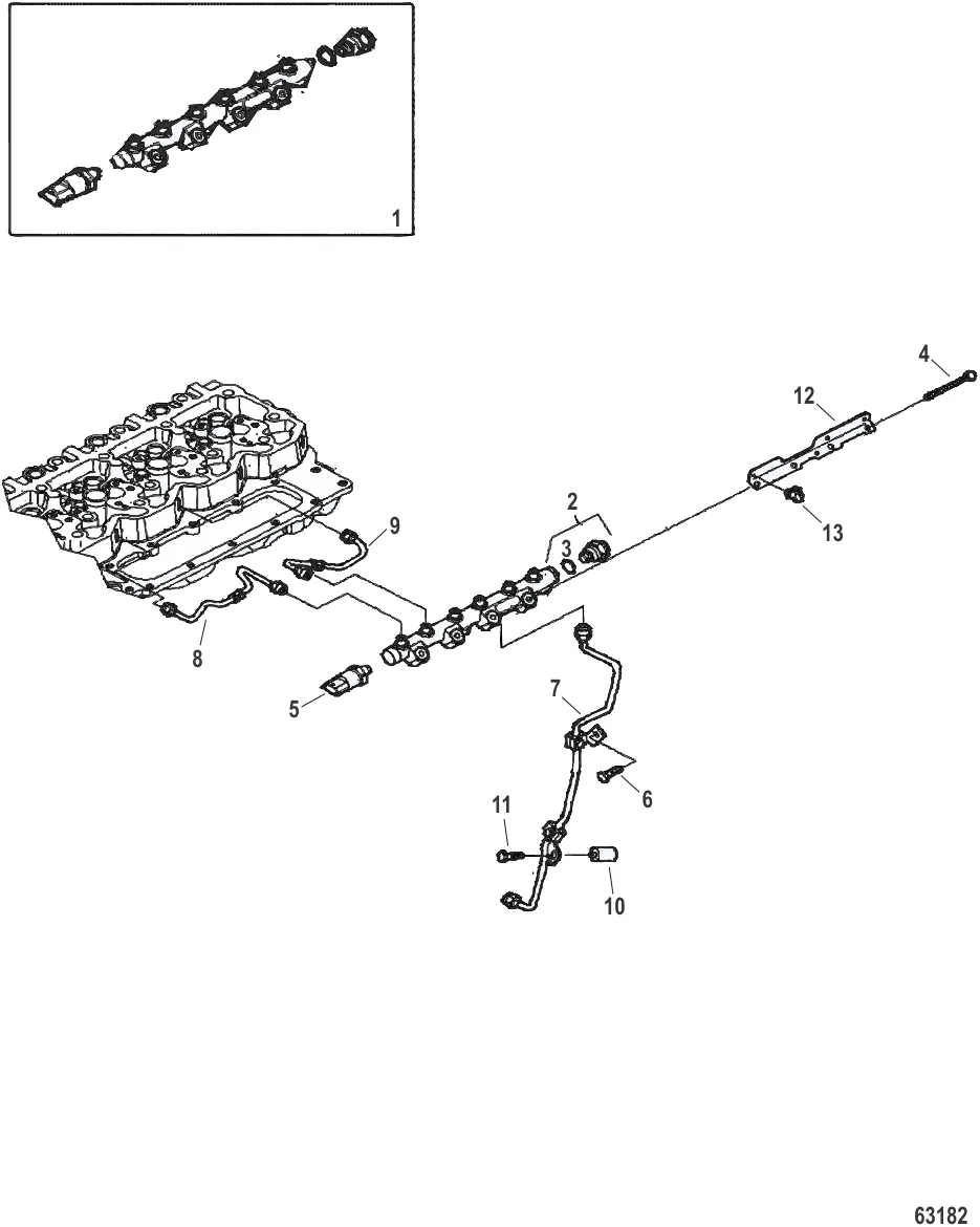 Топливная система Топливная направляющая