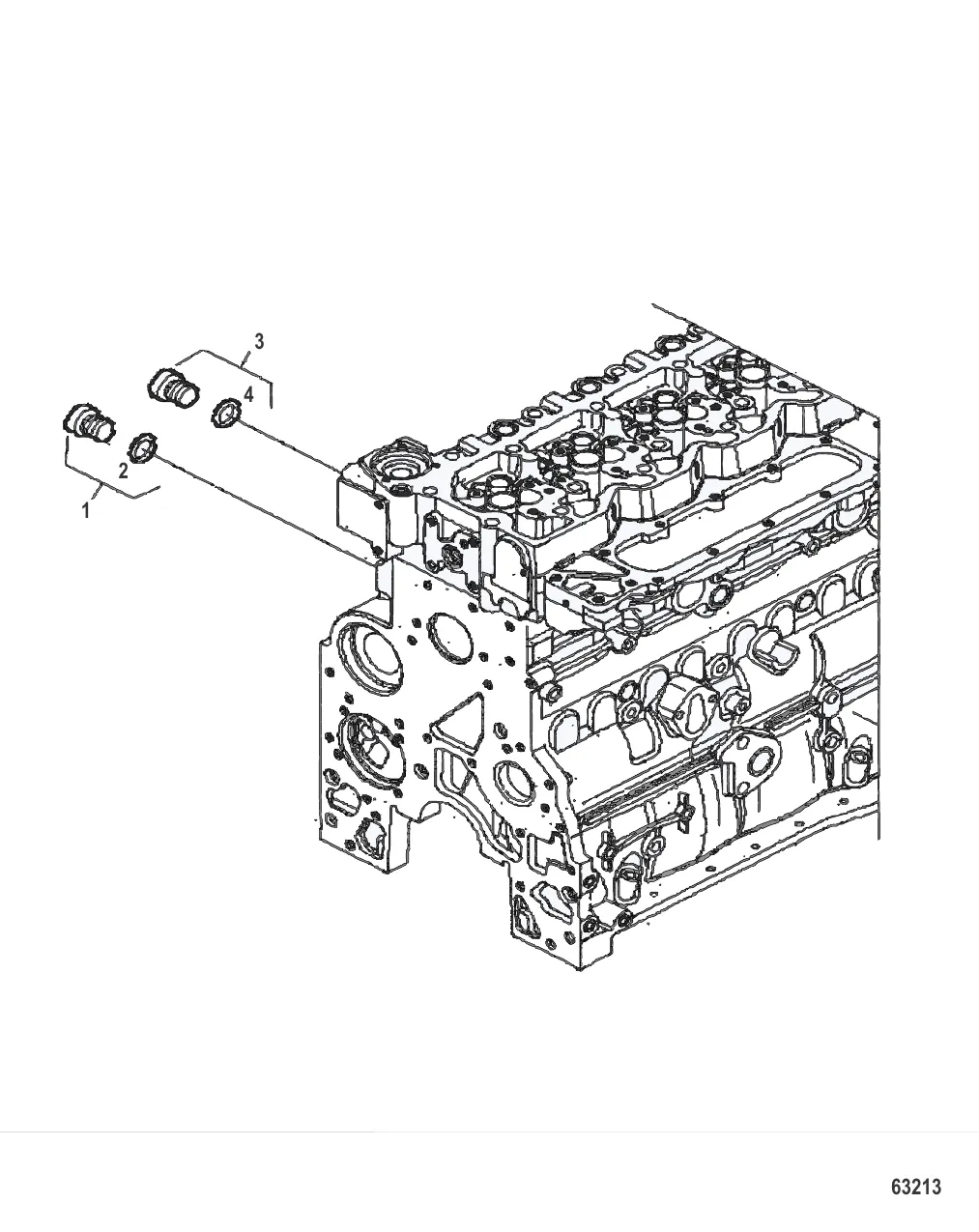 Головка цилиндра Пробки