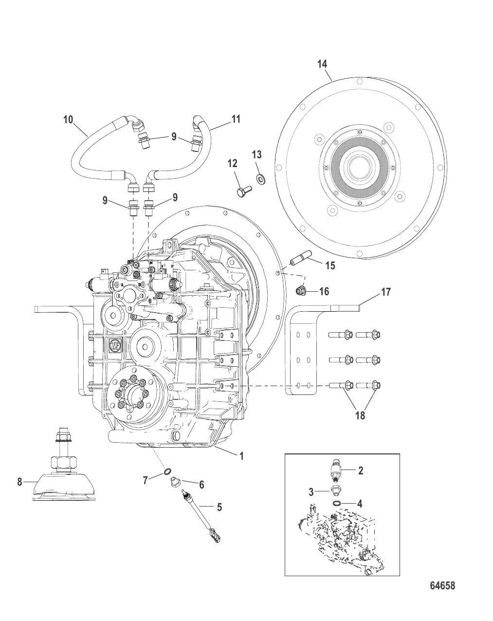 Трансмиссия в сборе – ZF 85IV