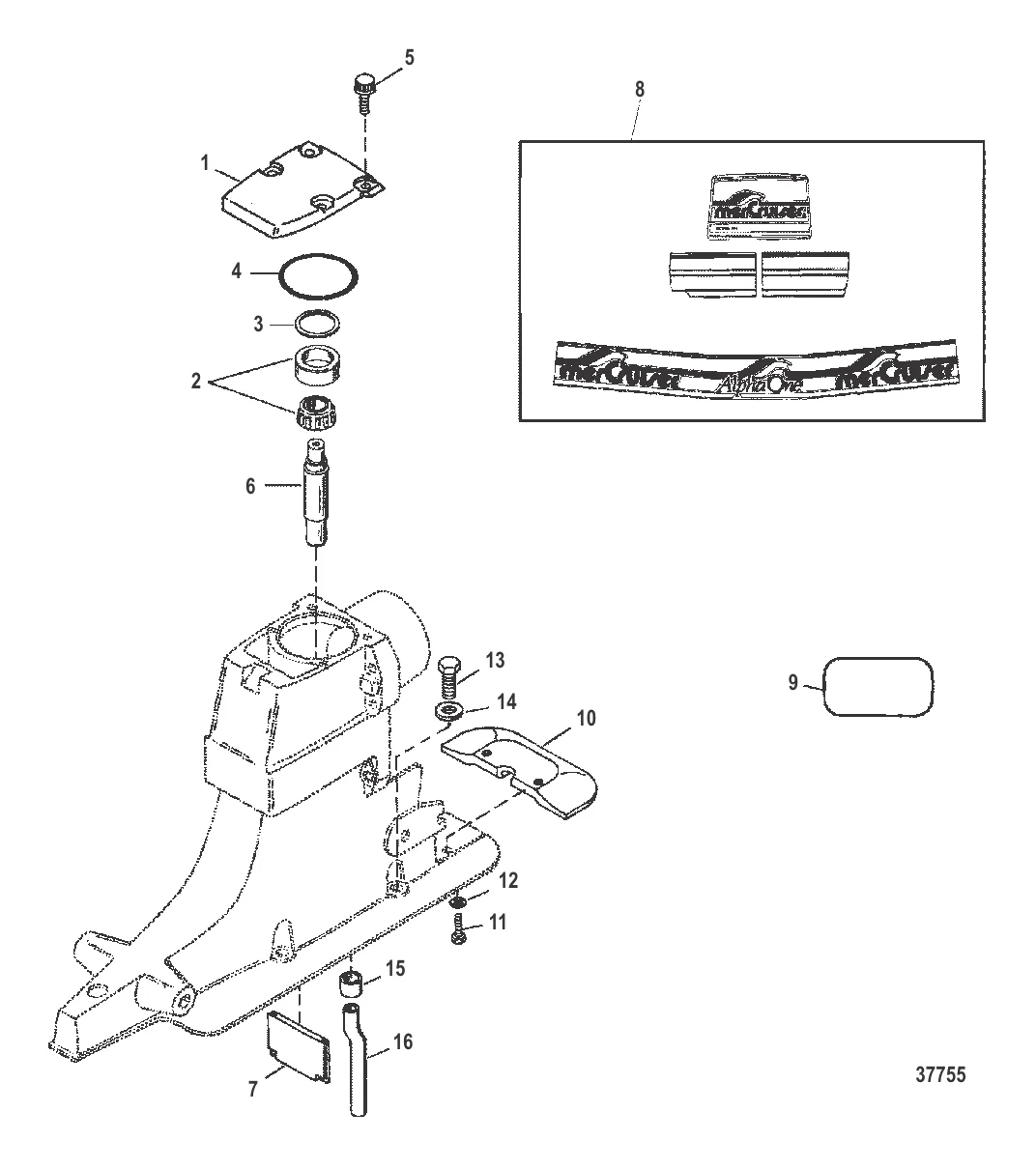 КОРПУС ВЕДУЩЕГО ВАЛА И ВЕДУЩИЙ ВАЛ