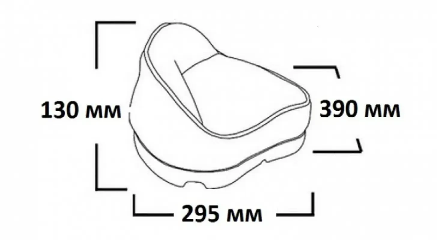 SPRINGFIELD Сиденье Gray Pro Stand Up, серое