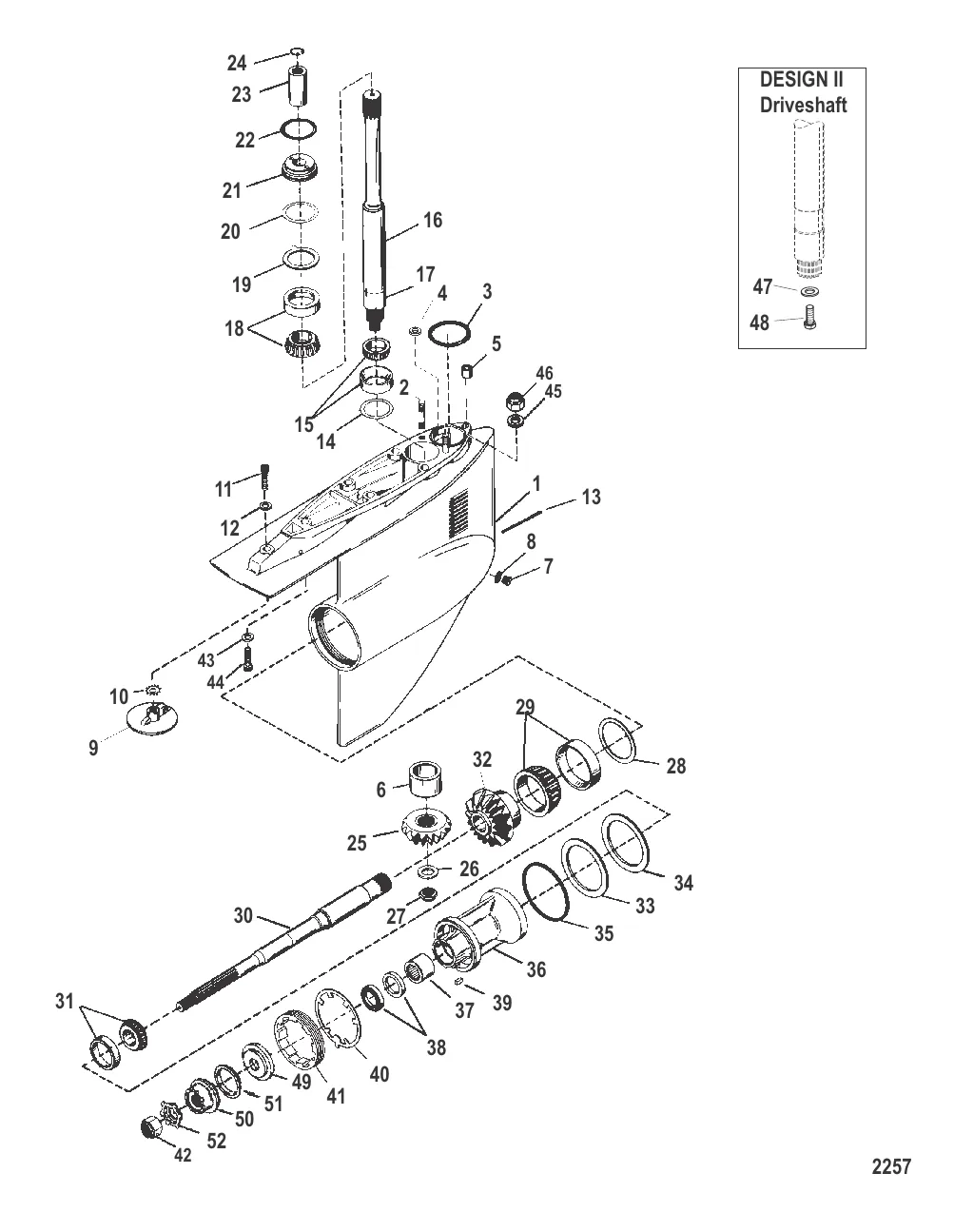 Картер редуктора (Bravo Two)