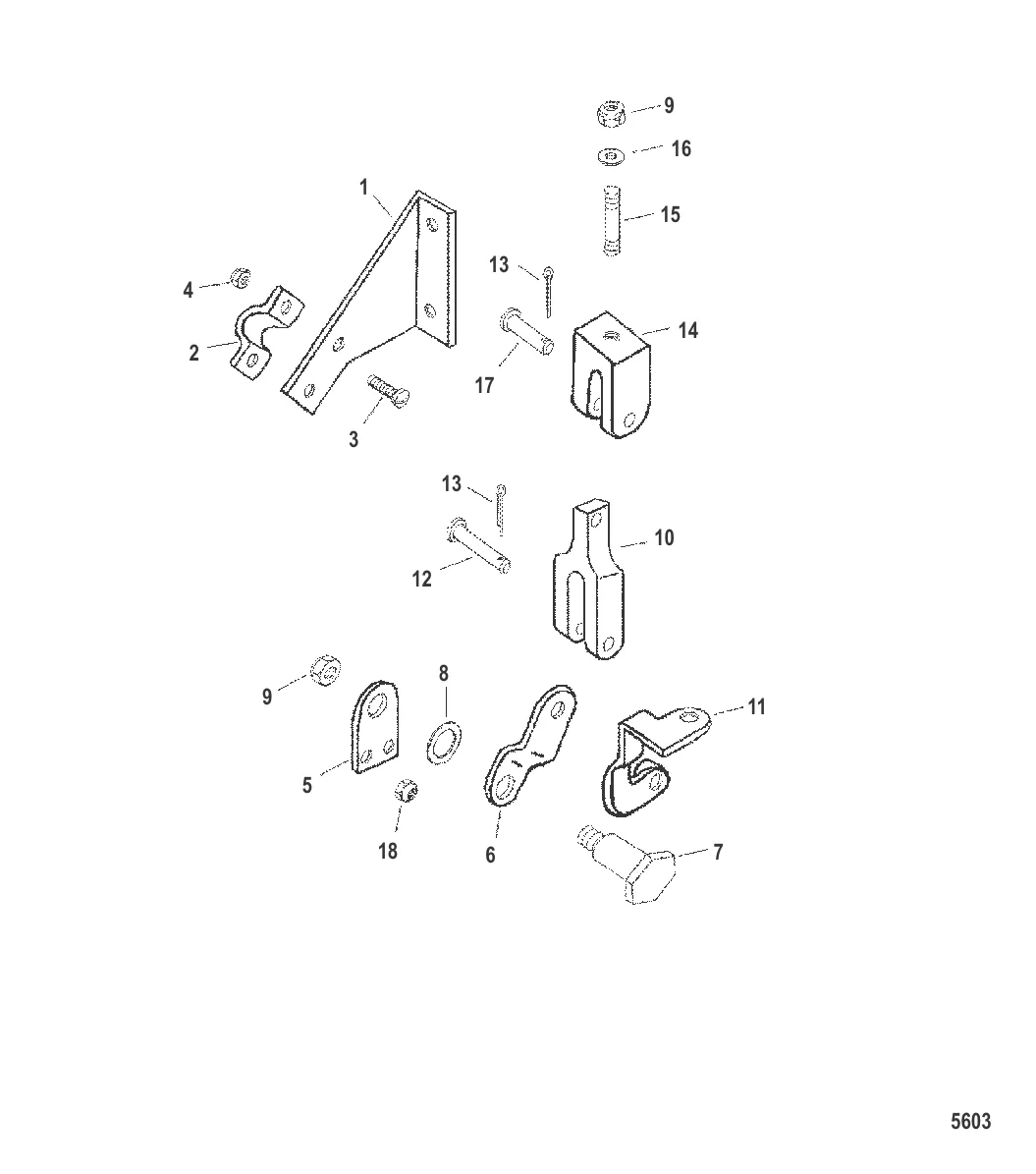 Компоненты кабельного рулевого привода (Мокрый поддон) Конструкция I (до 1998 г.)