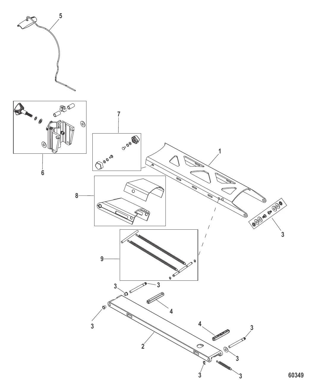 Верхнее крепление Соленая вода