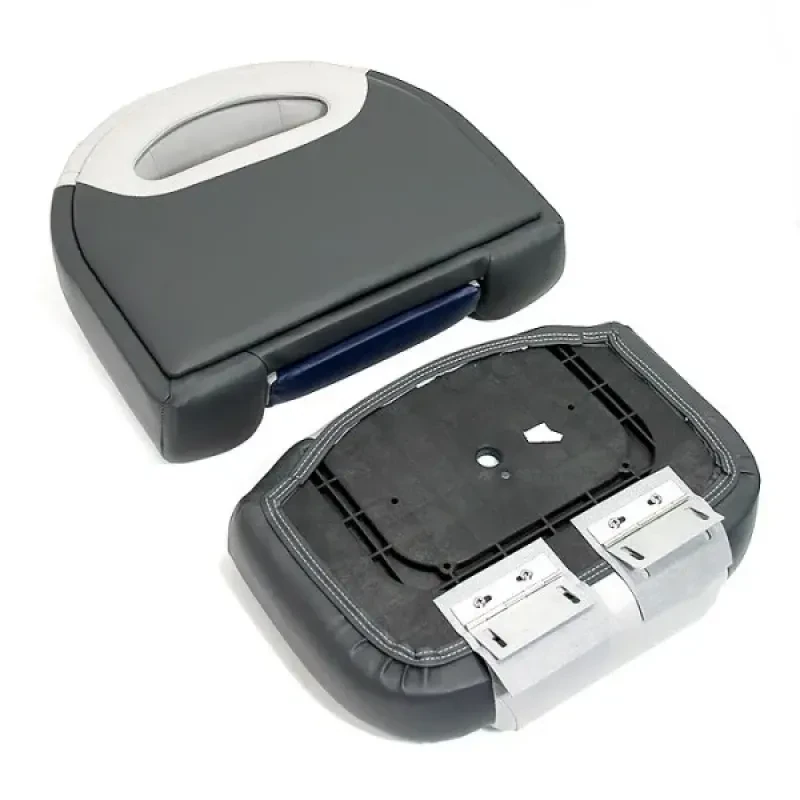 Newstarmarine Сиденье мягкое Bass Boat Seat, серо-черное