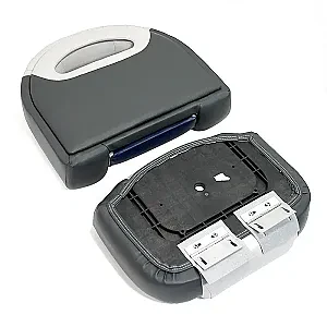 Сиденье мягкое Bass Boat Seat, серо-черное 75132GCB