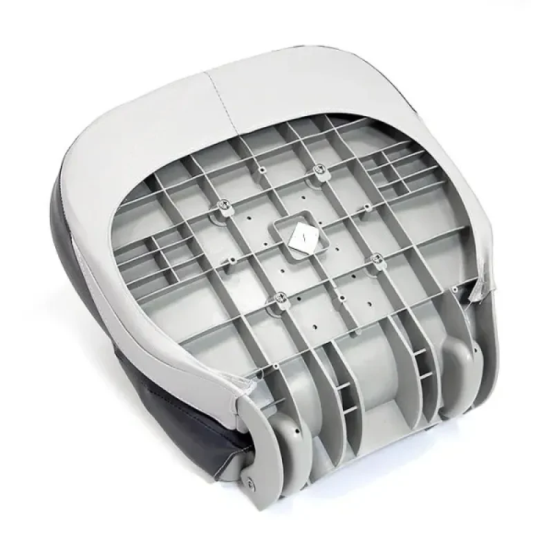 Newstarmarine Сиденье мягкое складное Pro Angler Ergonomic Boat Seat, серо-чёрное