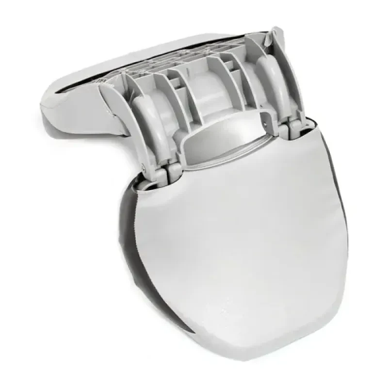 Newstarmarine Сиденье мягкое складное Pro Angler Ergonomic Boat Seat, серо-чёрное