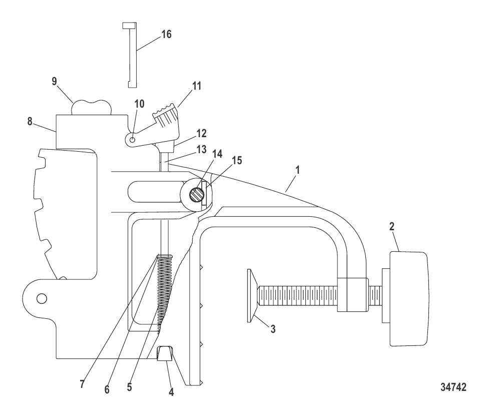 09 транец (черный) (879330T31)