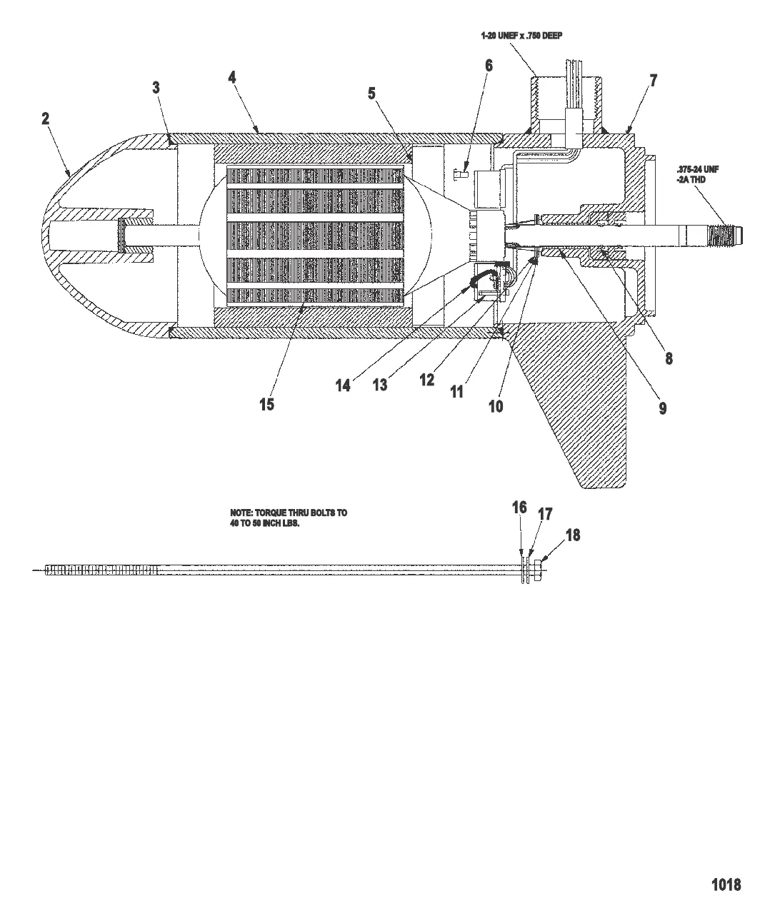 Нижний блок в сборе (52# – с регулировкой скорости до 5/2) (MDF397022)