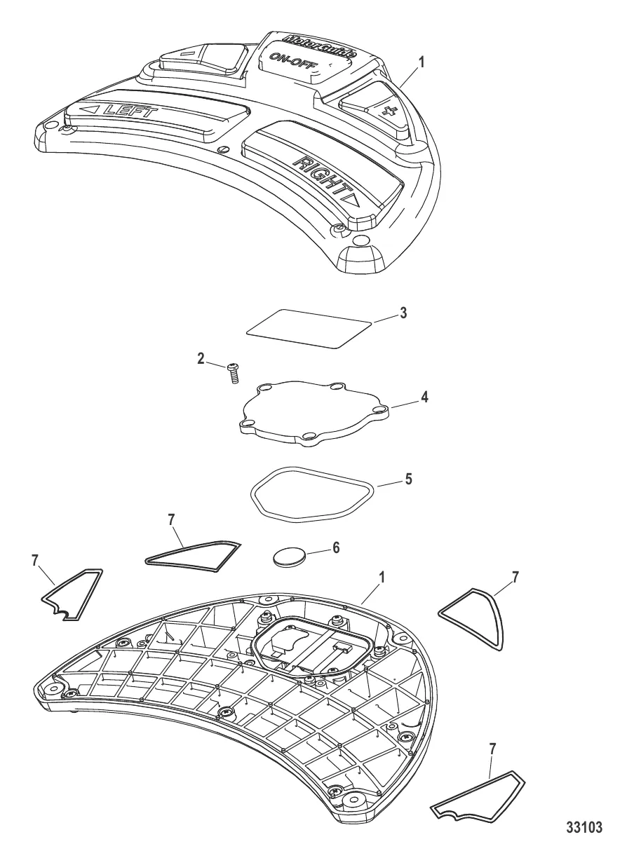 Ножная педаль в сборе (M899417T)