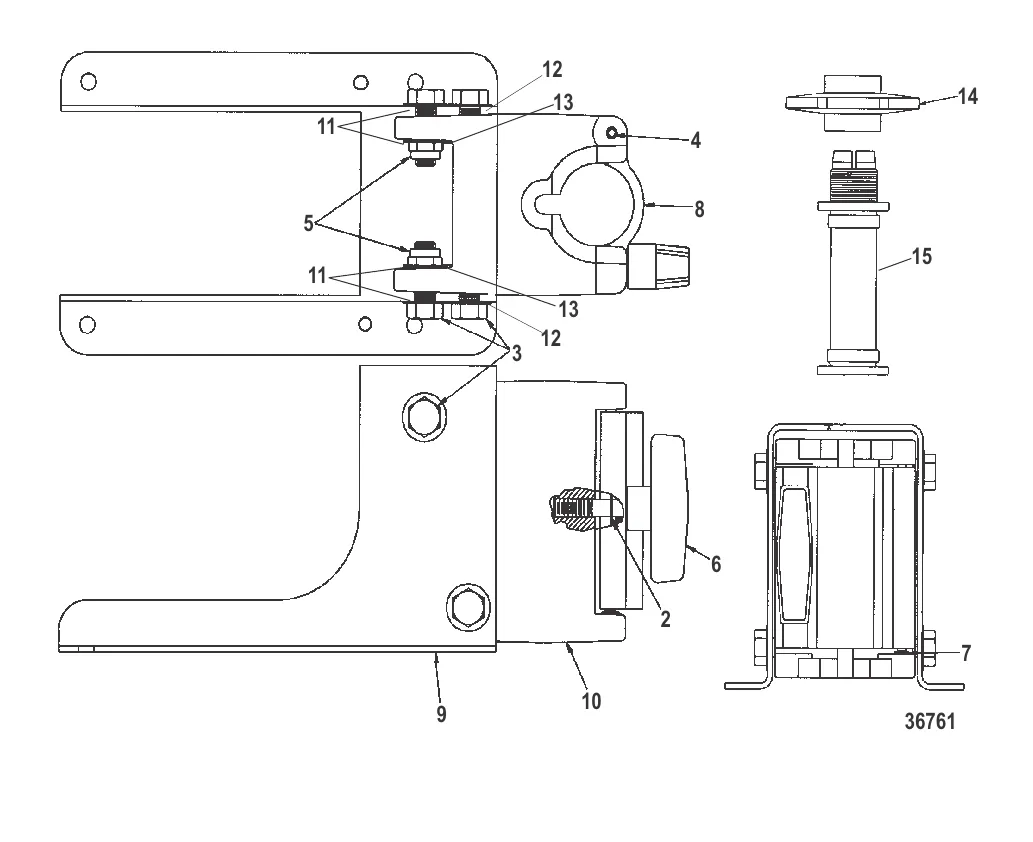 Понтонное крепление (MBK300052)