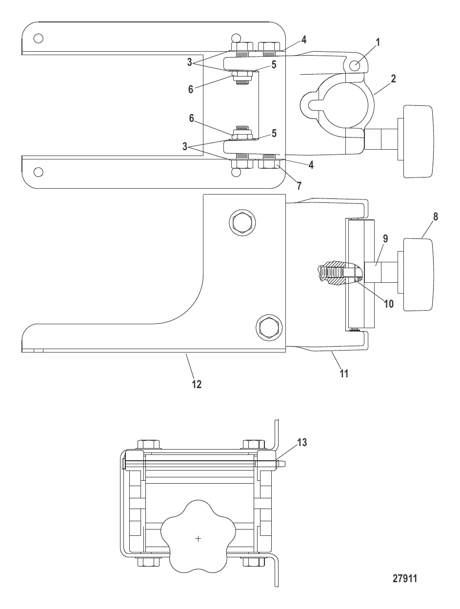 Понтонное крепление (MBK300132)