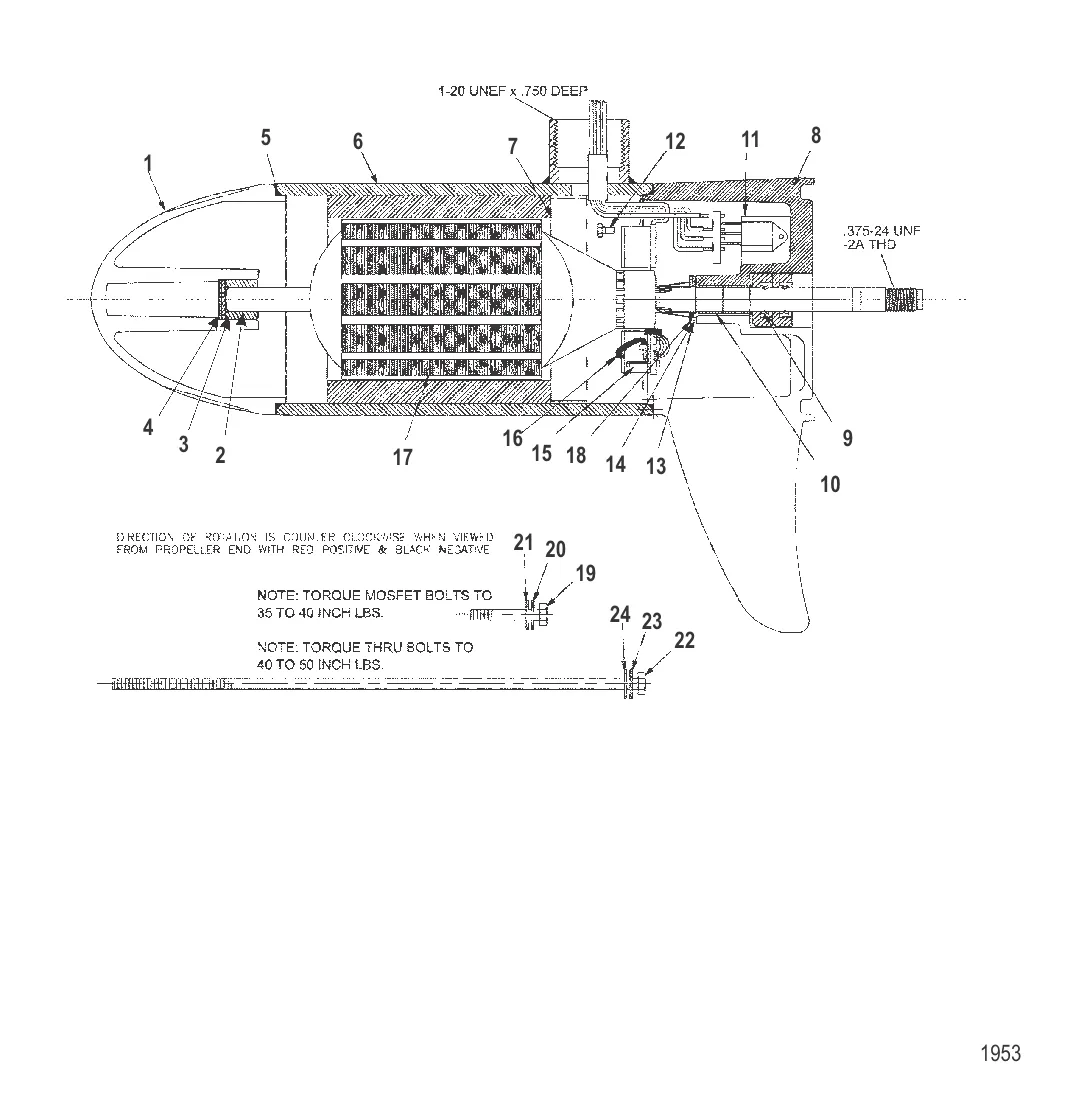 Нижний блок в сборе (109# – переменн./чис. об.) (MXF397032)