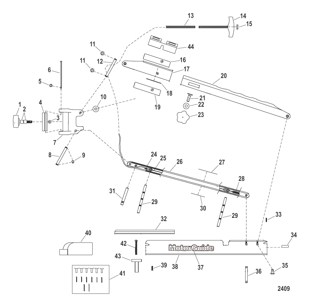 16 нос (белый) (MST91642S)