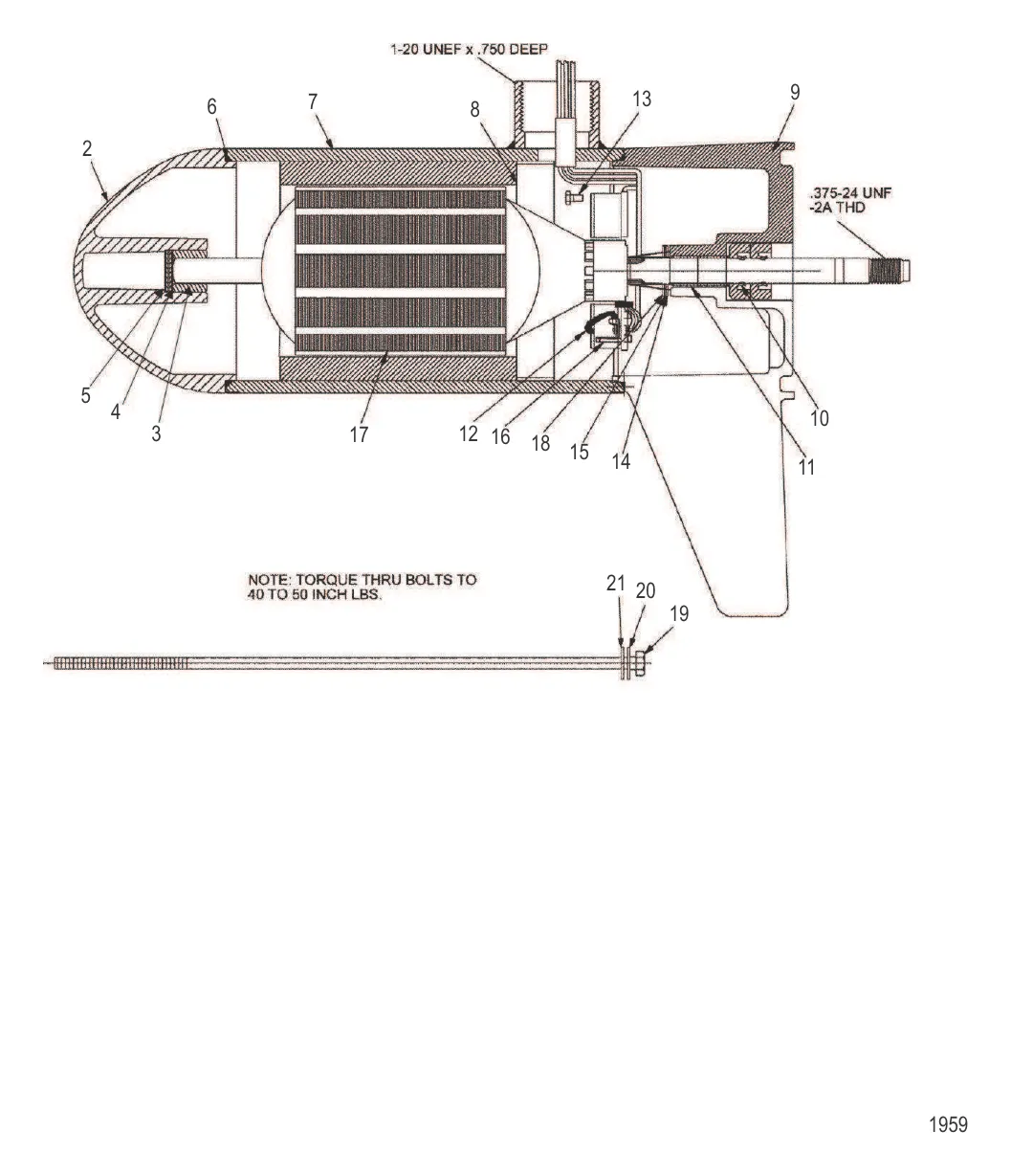 Нижний блок в сборе (54# – с регулировкой скорости до 5/2) (MDF397102)