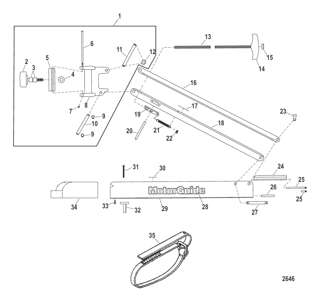 07 нос (черный) (36.00") (MST90736A)
