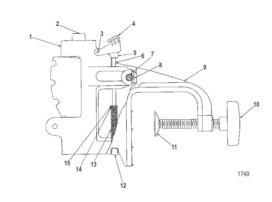 09 крепление Widebite (черное) (Без устройства для быстрого закрепления) (MSK300032)