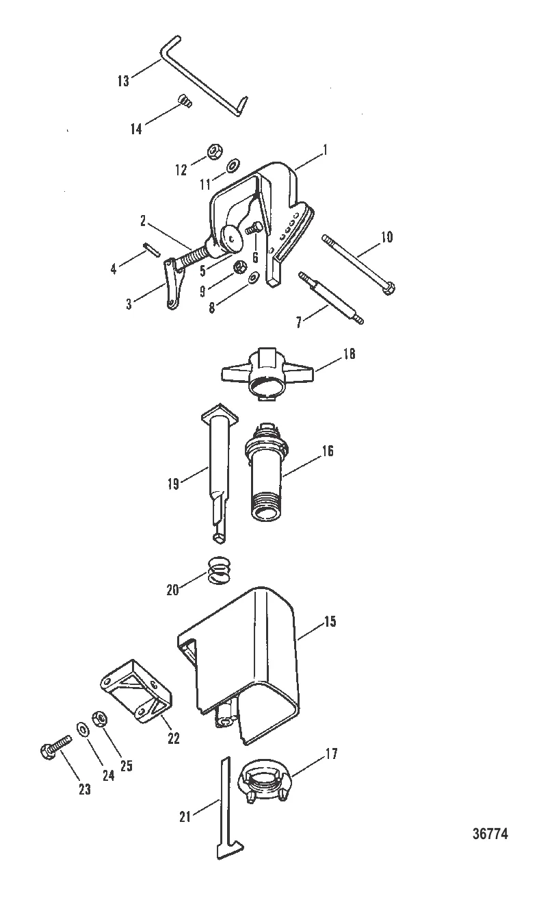 ФИКСАТОР И ПОВОРОТНЫЙ КРОНШТЕЙН TM