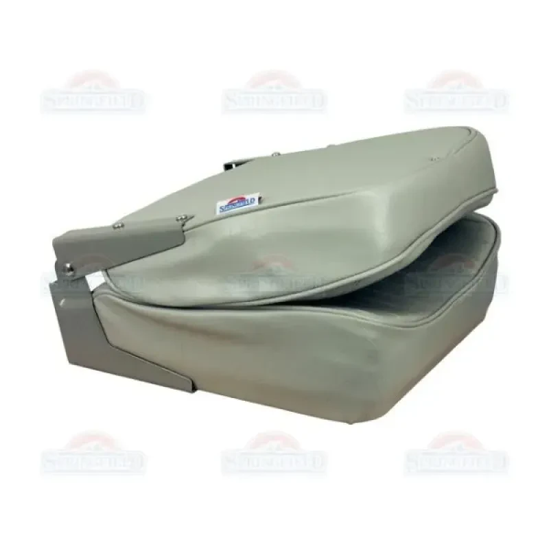 Сиденье мягкое складное эконом-класса, серое