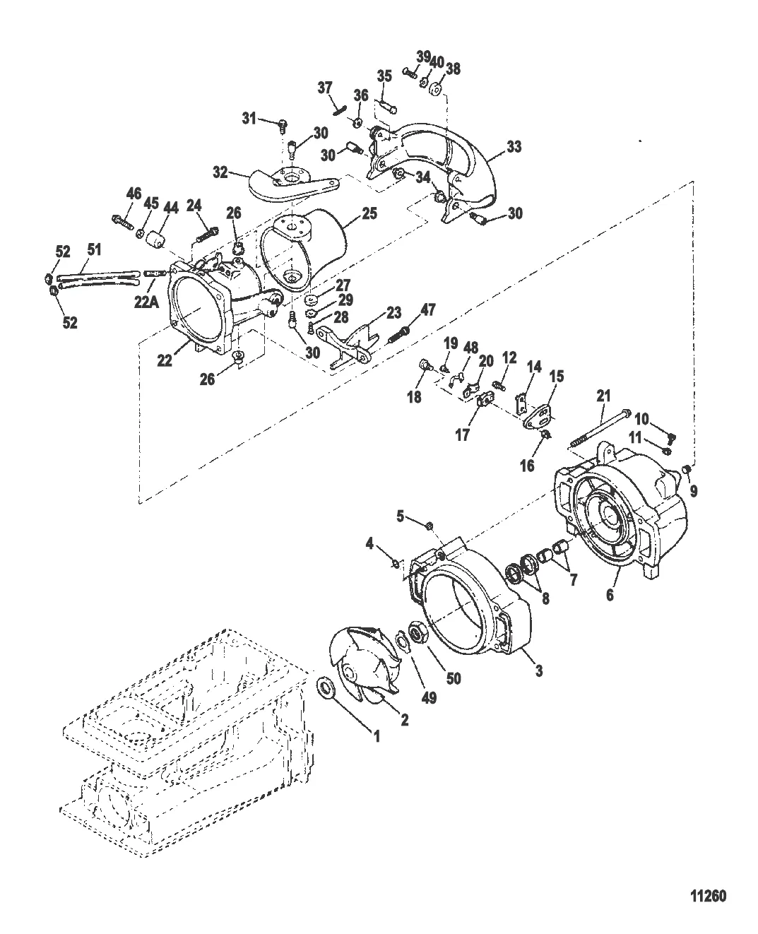 Компоненты форсунки/руля (Шлицевый привод)