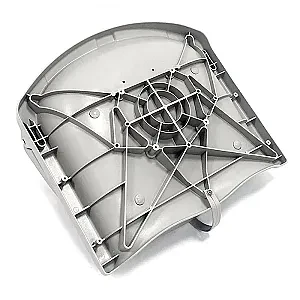 Сиденье пластмассовое складное с подложкой Molded Fold-Down Boat Seat,серо-голубое 75109GB