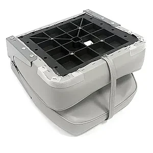 Сиденье мягкое складное Economy Low Back Seat, серое 75103G